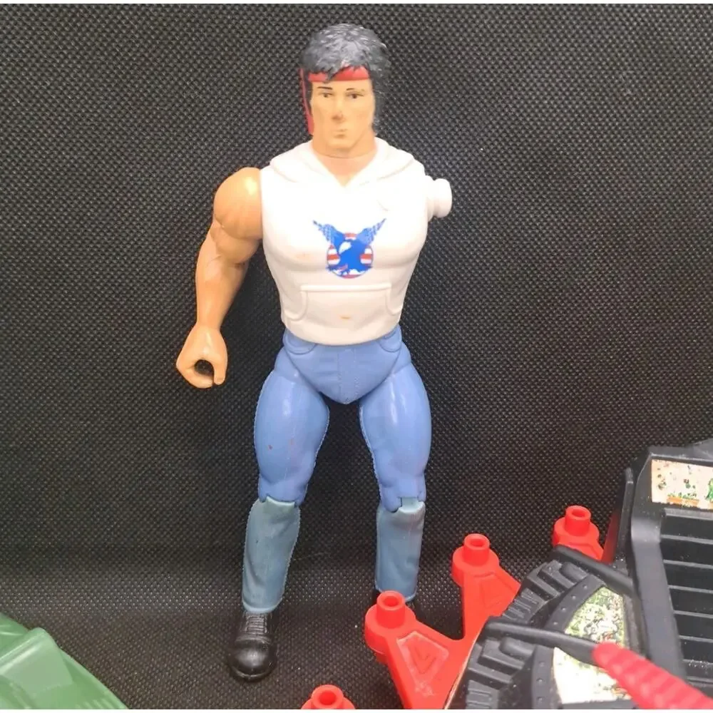 Vintage MOTU He Man Toy Lot Ram Man Roton Wind Raider Rambo Parts Repair Retro